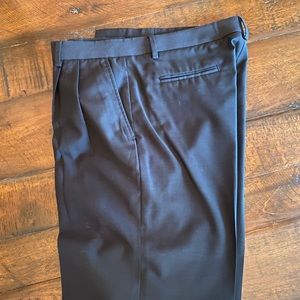 Boys Size 20 Pleated black dress pants
